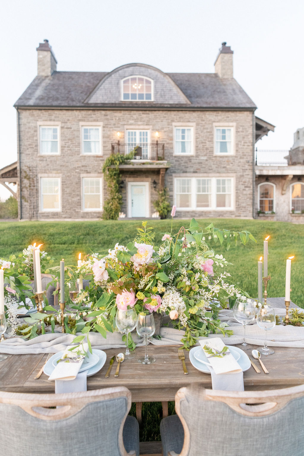 Styled Wedding in Nova Scotia Staged for Upsell